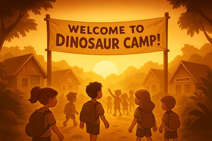 کمپ اردوی دایناسورها