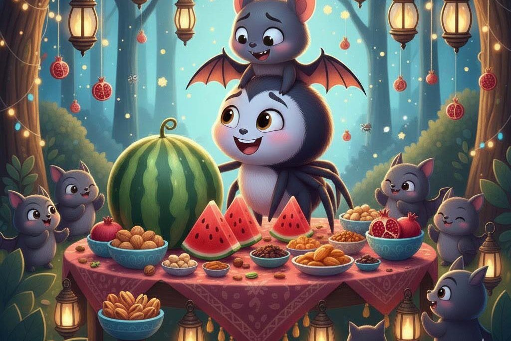 یلدا و سامی عنکبوت