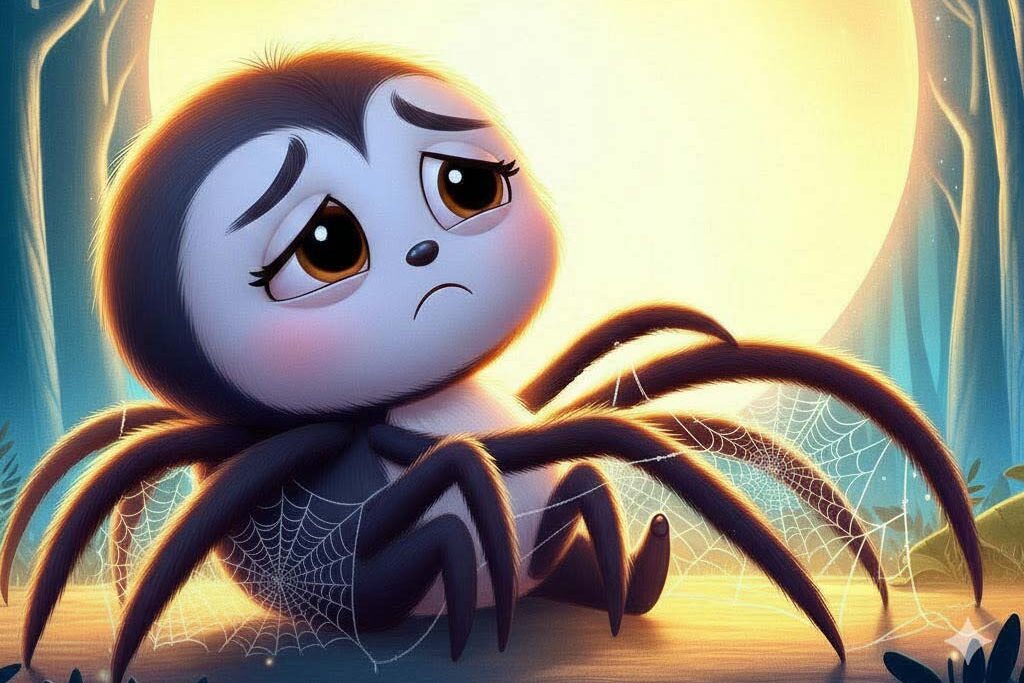 داستان کودکانه سامی عنکبوت