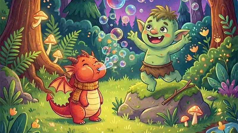 قصه کودکانه اژی و حبابها و شادی و بازی